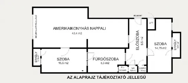 Eladó lakás Budapest XI. kerület, Kelenföld 93 nm