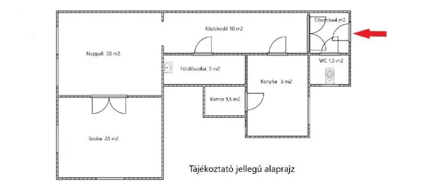 Eladó lakás Budapest VI. kerület, Nagykörúton kívüli terület 82 nm