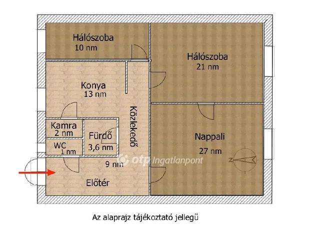 Eladó lakás Budapest XIII. kerület, Újlipótváros 90 nm