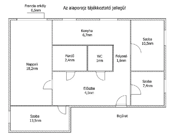 Eladó lakás Győr 67 nm