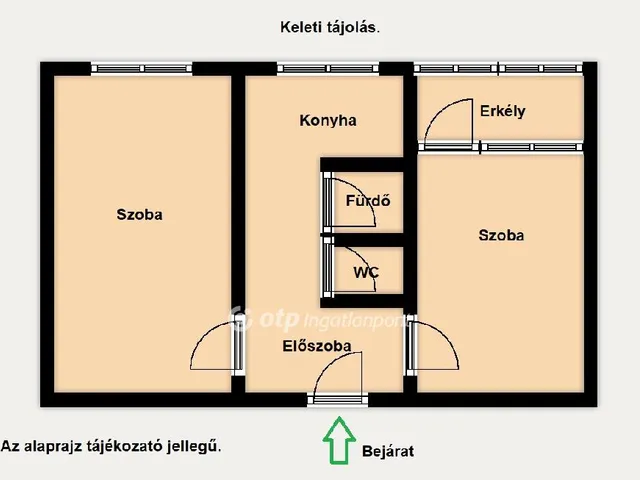 Eladó lakás Budapest III. kerület, Óbuda 48 nm