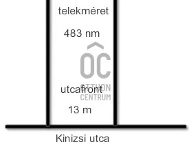 Eladó telek Kisvárda 483 nm
