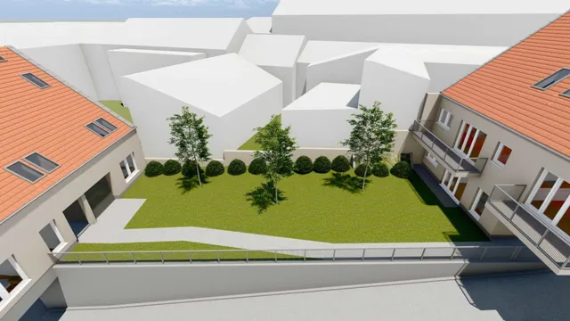 Eladó új építésű lakópark Pécs, Egyetemváros 44 nm