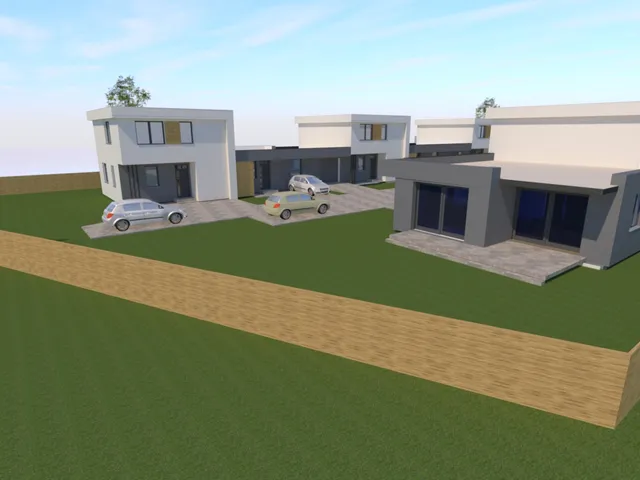 Eladó új építésű lakópark Ajka, Bakonygyepes 65 nm