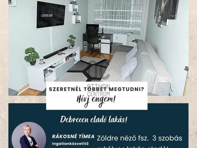 Eladó lakás Debrecen 60 nm