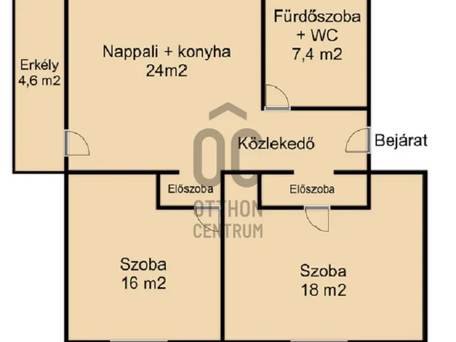 Eladó lakás Budapest XIV. kerület, Kiszugló 68 nm