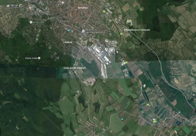 Eladó telek Sopron 1736 nm