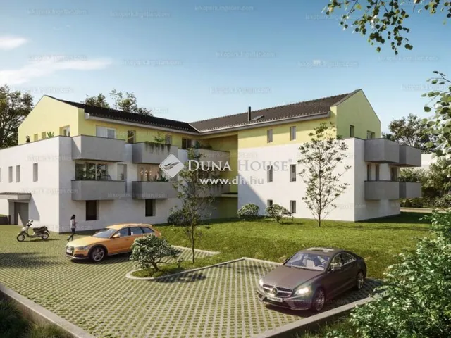 Eladó új építésű lakópark Komárom, Vállalkozók útja 73 nm
