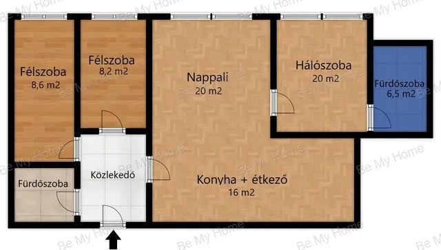 Eladó lakás Budapest II. kerület 88 nm
