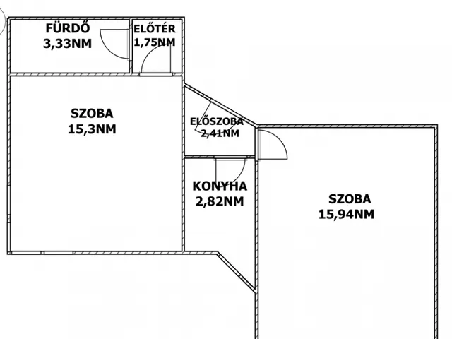Eladó lakás Budapest VIII. kerület 42 nm
