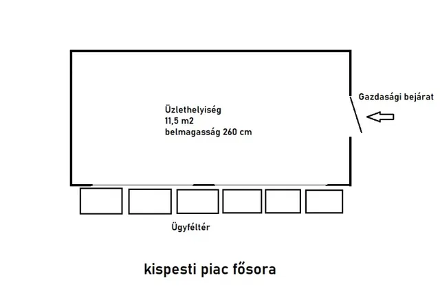 Eladó kereskedelmi és ipari ingatlan Budapest XIX. kerület, Kossuth tér 12 nm