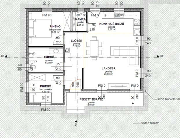 Eladó ház Lajosmizse, Varázslatos környezetben, 6000m2 területű, 75 m2 befejezésre váró új építésű családi ház eladó! 75 nm