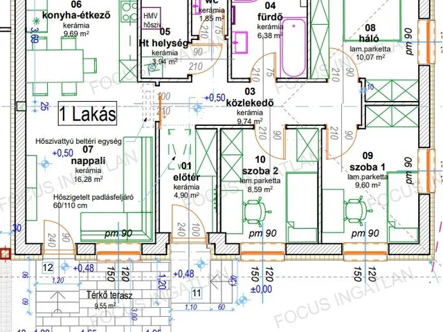 Eladó ház Kecskemét, Alsószéktó 88 nm