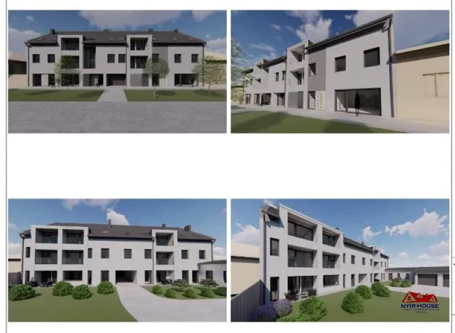 Eladó új építésű lakópark Nyíregyháza 55 nm