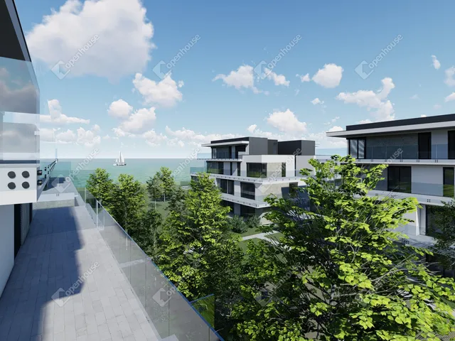 Eladó új építésű lakópark Siófok, Ezüstpart 67 nm