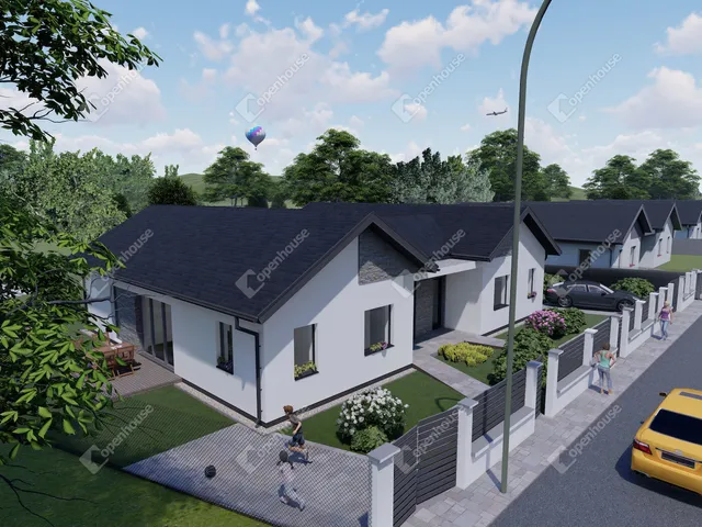 Eladó új építésű lakópark Fehérvárcsurgó 101 nm