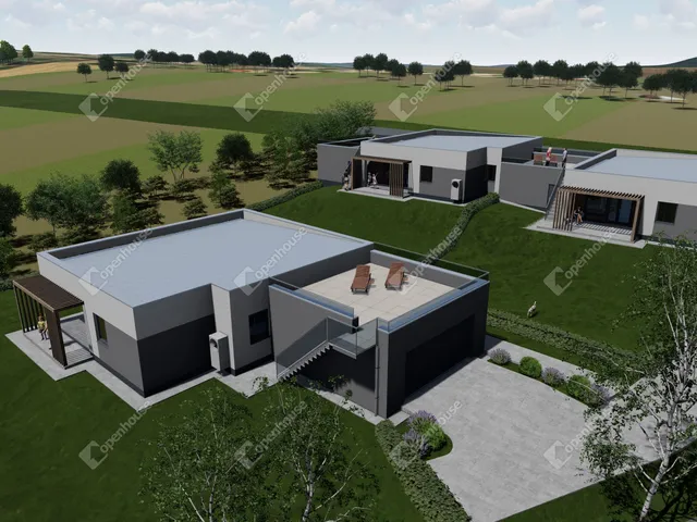 Eladó új építésű lakópark Nagypáli 70 nm