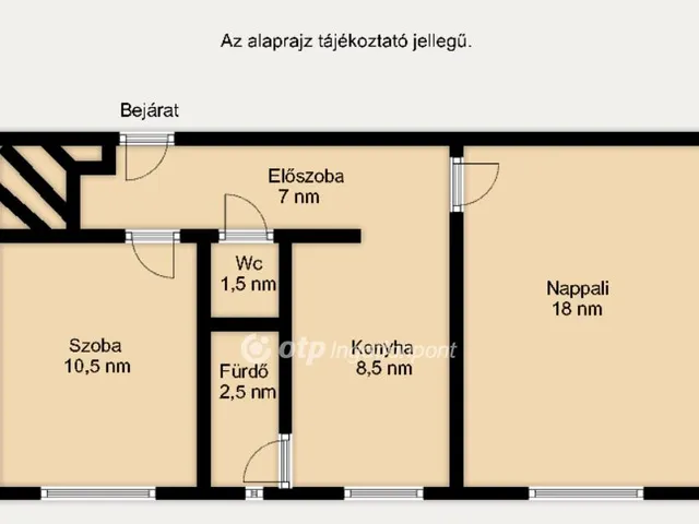 Eladó lakás Budapest X. kerület, Újhegy 48 nm