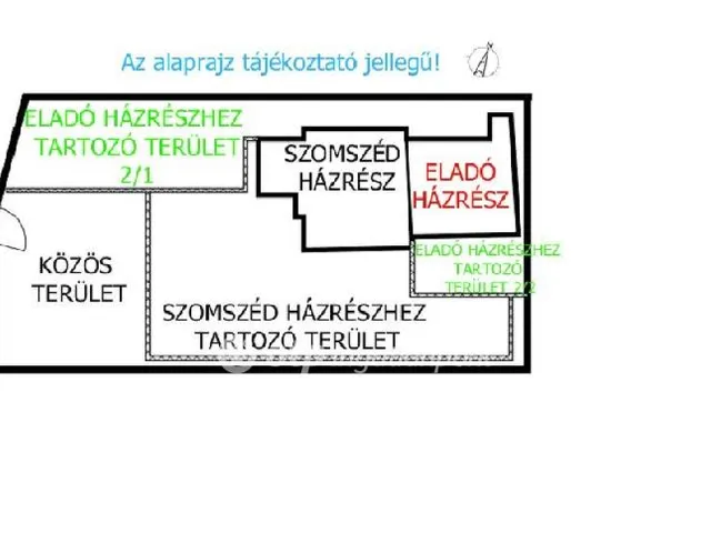 Budapest XVI. kerület eladó házrész 4 szobás: 69,9 millió Ft