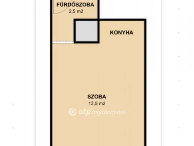 Eladó lakás Budapest VI. kerület, Nagykörúton kívüli terület 17 nm