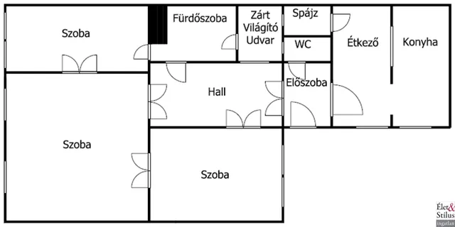 Eladó lakás Budapest VI. kerület, Nagykörúton belüli terület 108 nm