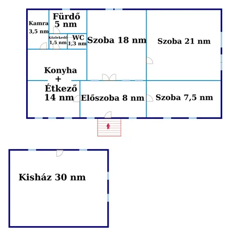 Eladó ház Gödöllő 87 nm