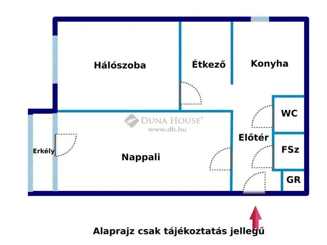 Eladó lakás Budapest XIII. kerület 57 nm