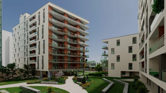 Eladó új építésű lakópark Budapest III. kerület 43 nm