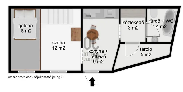 Eladó lakás Budapest VIII. kerület 33 nm