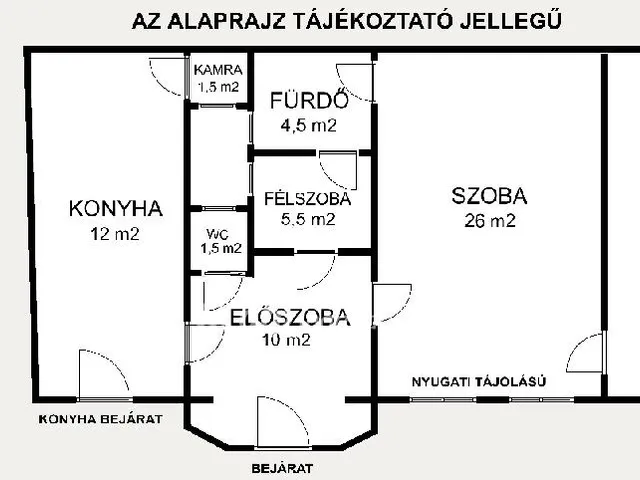 Eladó lakás Budapest VII. kerület 79 nm