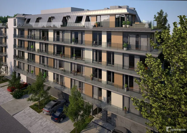 Eladó új építésű lakópark Budapest III. kerület, Csillaghegy 51 nm