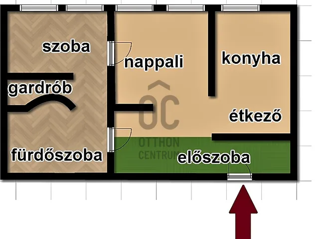 Eladó lakás Budapest III. kerület, Óbuda 58 nm