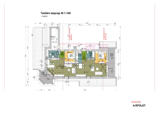 Eladó új építésű lakópark Veresegyház, Fővég 45 nm
