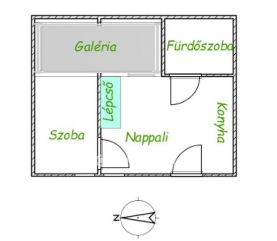 Eladó lakás Budapest XIV. kerület, Alsórákos 24 nm