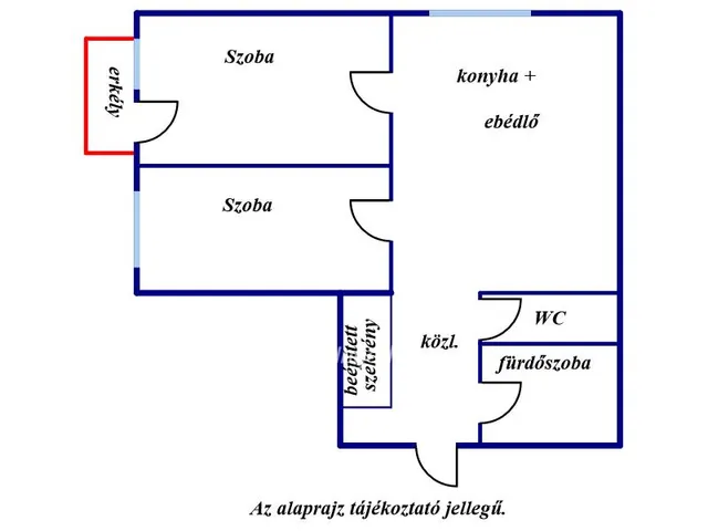 Eladó lakás Szolnok, Széchenyi lakótelep 54 nm