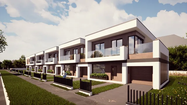 Eladó 4 szobás sorház 175,34 millió Ft értékben Debrecenben - Nyulasi projekt lakóparkban
