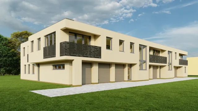 Eladó új építésű lakópark Debrecen, Hatvan utcai kert 58 nm