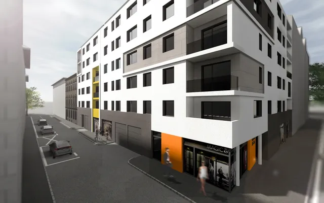 Eladó új építésű lakópark Budapest VIII. kerület 43 nm