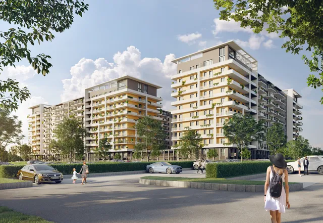 Eladó új építésű lakópark Budapest IX. kerület 38 nm