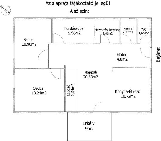 Eladó lakás Győrújbarát, Lakóövezet 142 nm