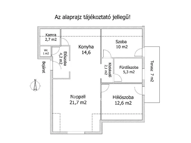 Eladó lakás Győr, Kisbácsa 74 nm