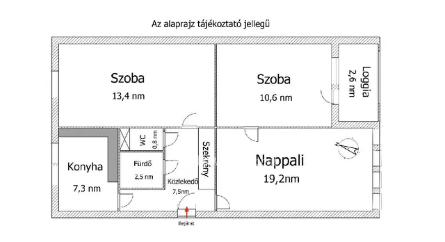 Eladó lakás Budapest XXI. kerület 61 nm