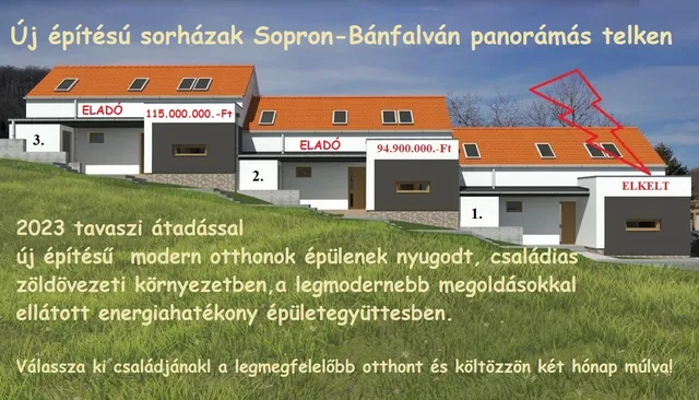 Eladó ház Sopron 121 nm