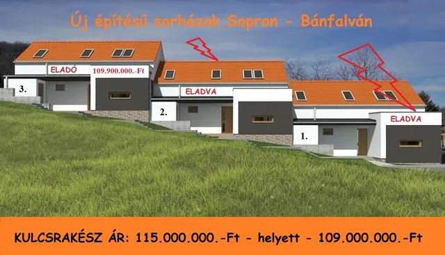 Eladó ház Sopron 129 nm