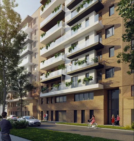 Eladó új építésű lakópark Budapest IX. kerület, Bárd utca 5. 43 nm