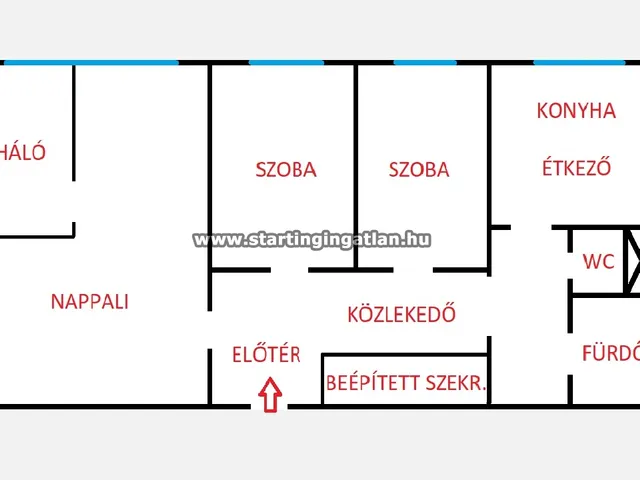 Eladó lakás Budapest IV. kerület, Újpest, Latabár Kálmán utca 58 nm