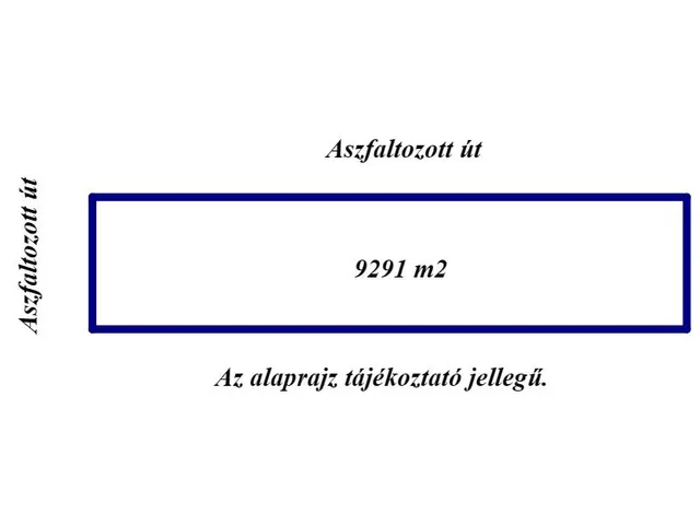 Eladó telek Röszke 9291 nm