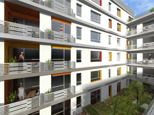 Eladó új építésű lakópark Budapest VIII. kerület 27 nm