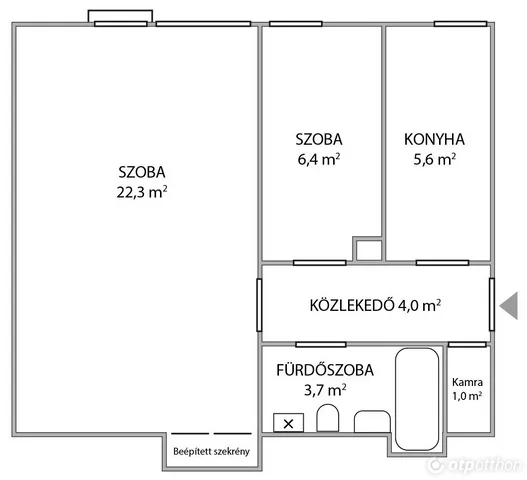 Eladó lakás Szolnok, Belváros, Kolozsvári 42 nm