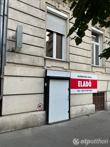 Eladó kereskedelmi és ipari ingatlan Budapest VII. kerület, Belső-Erzsébetváros 82 nm